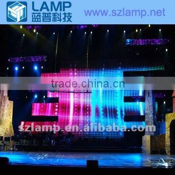 LAMP high resolution rental led display curtain