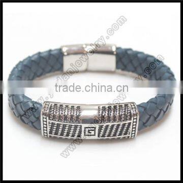 mens leather bracelets with magnetic clasp