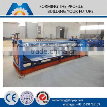 barrel aluminum corrugated roofing sheet steel plate rolling machine