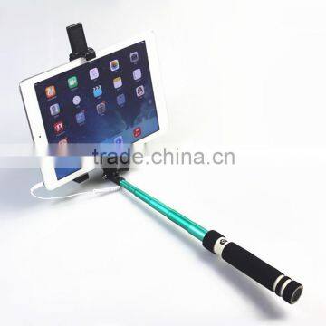 2015 New Style Aluminum alloy selfie stick, Selfie stick for iPad , Mobile phone selfie stick