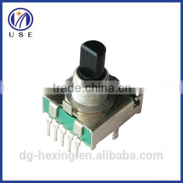 17mm electric rotating switch