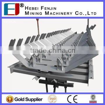 35 Degree Trough Angle Carbon Steel Impact Frame With 3 Roll Offset