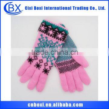 Made in China Christmas gift 2014 snow fashion gloves