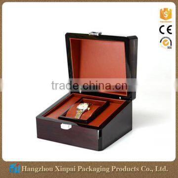 New design single cheap wooden watch box