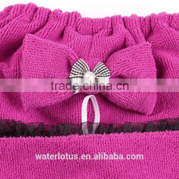 Unique Hair Wrap Cap for Women Knitted Hair Towel photo-3