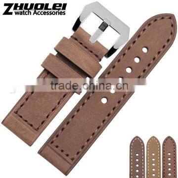 Newest Bracelet Cool Handmade Leather Watch Band Fashion Belt 20|22|24|26mm Wholesale 3PCS photo-2