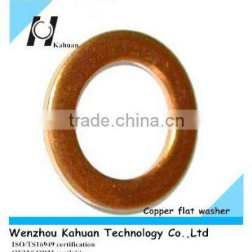 China manufacturer DIN125 copper flat sealing washer