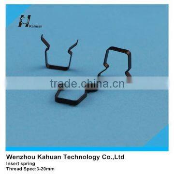 Non standard stamping steel part Insert spring