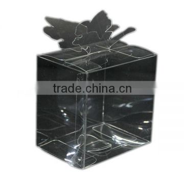 new clear pvc sample box design transparent packaging