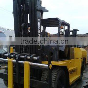 used originally japan produced komatsu 10t diesel forklift hot selling