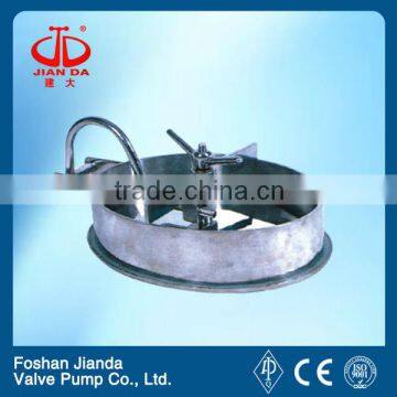 sanitary stainless steel manhole cover model yac