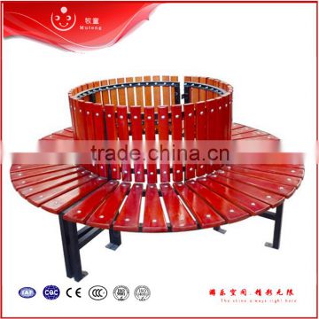 Outdoor garden furniture round bench for leisure