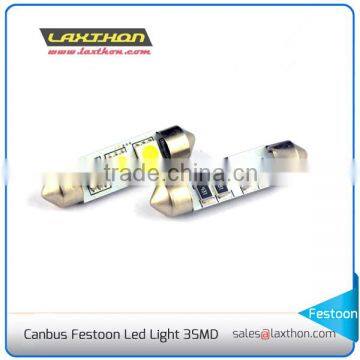 CE RoHS 36mm 39mm 42mm 3 Pcs 5050 SMD Canbus C5W Festoon Led Bulbs Supplier's Choice photo-2