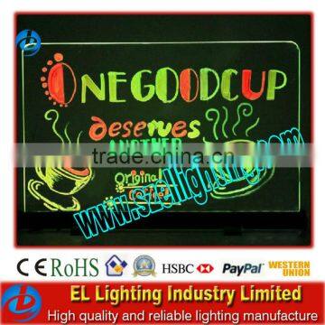 table stand led writing Board/Led mean writing board