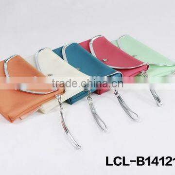 LCL-B1412191 thick colored pvc customized new style travle toiletry shopping cosmetic bag