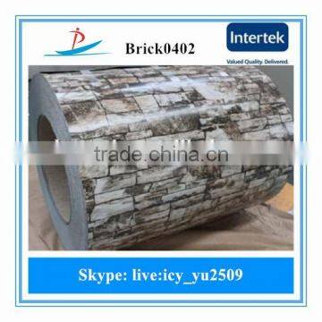 2015 new pre-painted brick grain ppgi steel coils/painted ppgi/brick grain ppgi