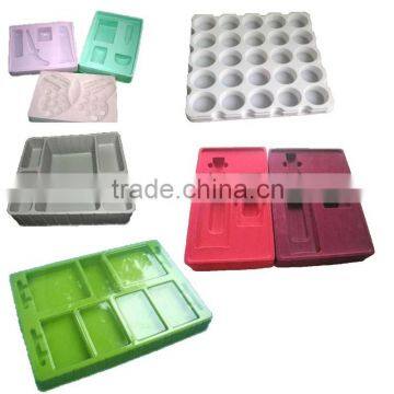 PET/PVC/PS Made in China disposable medical plastic trays for cosmetic packaging