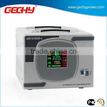 SRFII-9000-LED Desk Type Relay Control Type Stabilizer LED Digital Display Full Automatic AC Voltage Regulator