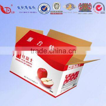 5 Colours Printing Carton Box for Apple Fruit Packaging Box Factory Prices photo-3