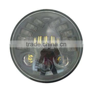 7" 8790 Smart Motorcycle Headlight Lights 7inch Round Headlight With Amber Left and Right Turning Signal With Parkinglight photo-2