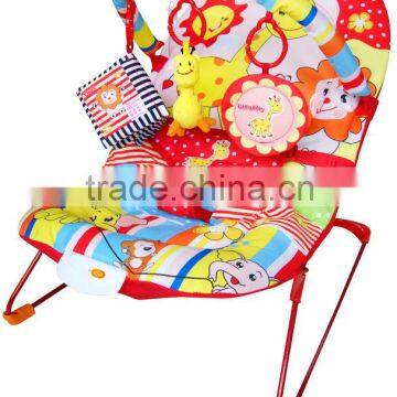 Animal Paradise Baby Bouncer, light weighted musical baby rocker cradles with lovely toys