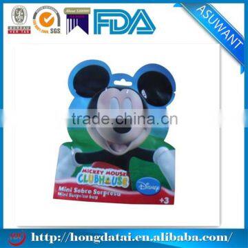 Special shaped plastic packaging bags