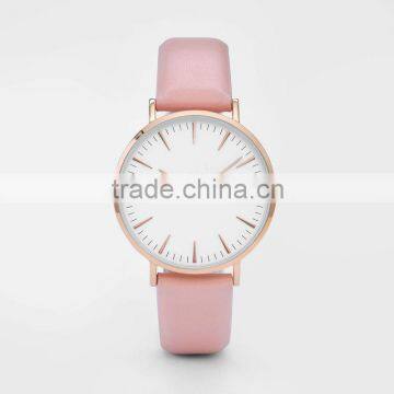 fashion quartz watch Customized you logo China suppliers military new genuine leather watches wrist men women watches