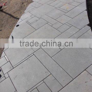 french pattern bluestone paving tiles