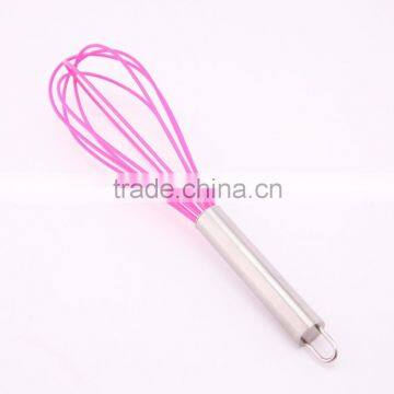 Silicone egg whisk for cooking tool