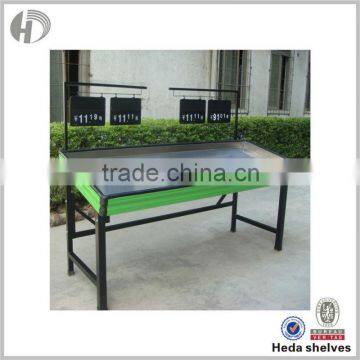 High Quality Corrosion Protection Fruit Vegetable Display Rack