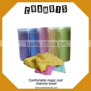 Super popular used magic cool instant chamois towel