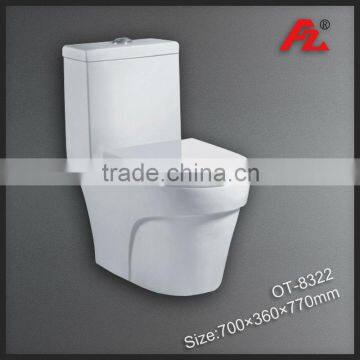 Ceramic siphonic one piece cheap toilet, wc toilet