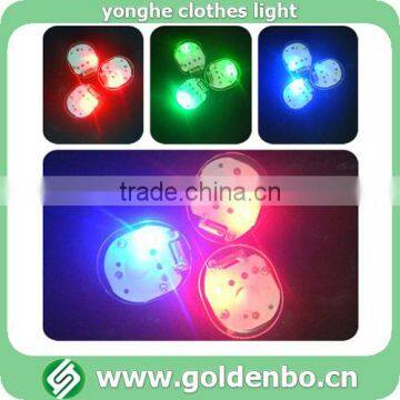 Colourful oval light up kids garment