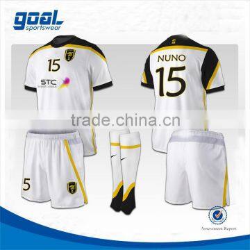 Professional durable polyester soccer uniform set                        
                                                Quality Choice