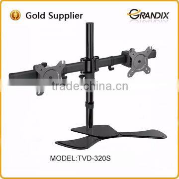 New design dual monitor desktop lcd tv table mount