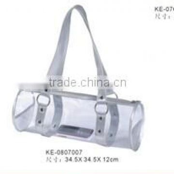 transparent shoulder bag