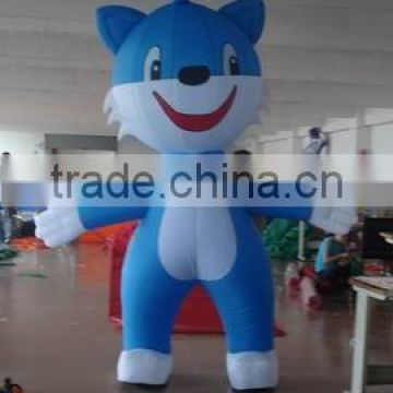 Inflatable Blue Cat