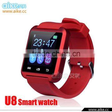 2016 New Bluetooth Smart Watch U8 WristWatch U8 Watch for iPhone 5S Samsung S4/Note 2/Note 3 Android Phone Smartphones                        
                                                Quality Choice