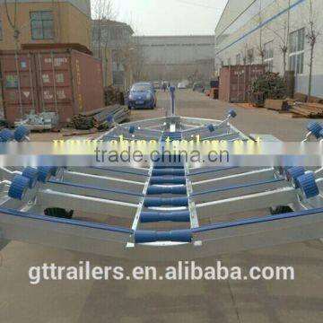 Galvanized steel Boat Trailers /double frame boat trailers/long boat trailers TR0266