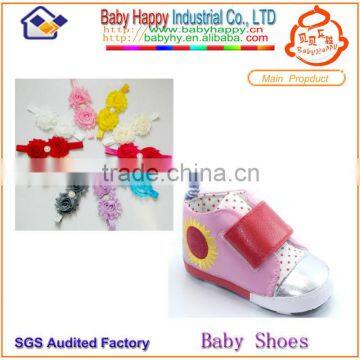 High Quality Baby Girl Shoes and headband