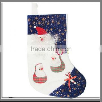 White Christmas Stocking