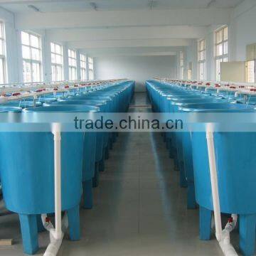 Fiberglass FRP fish farm stock tank for fish breeding