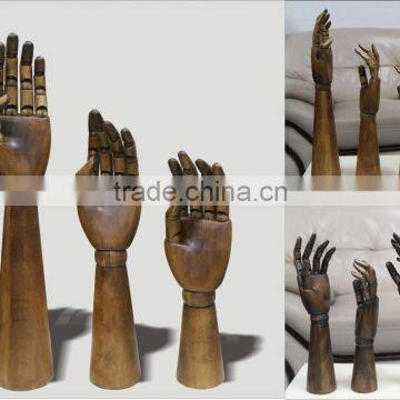 New Design Wood Hand Mannequin