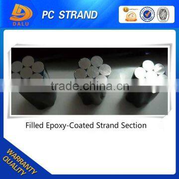 Epoxy Resin Coating PC Strand for Construction Material