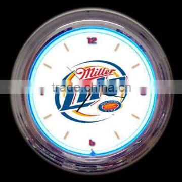 Directly supply neon wall clock