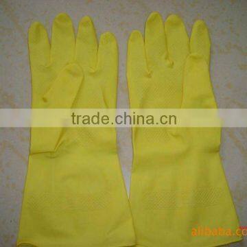 40grams latex household gloves/cleaning gloves