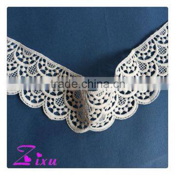 New White Elegant Embroidery Decoration Water Soluble Lace White Lace