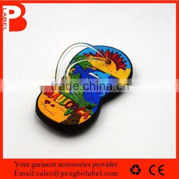 Promotional funny gift PVC patches 3D Rubber Keychain for Decoration