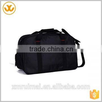 Black waterproof new design OEM service men handle oxford sports duffle bag