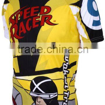 wholesale bike jersey stylish short sleeve printed mountain bike jersey wear